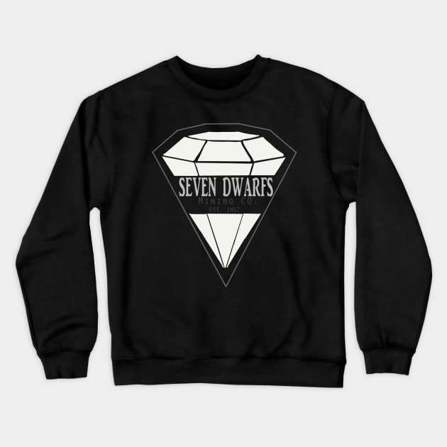 Seven Dwarfs Mining Co. Crewneck Sweatshirt by FrecklefaceStace